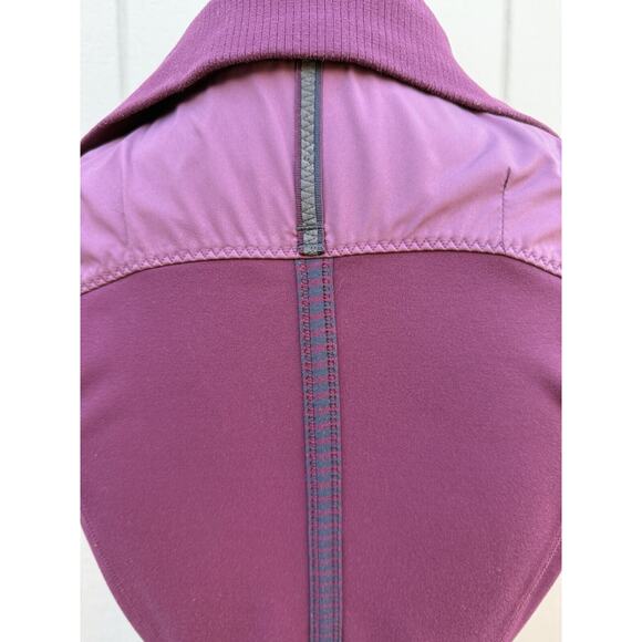 Lululemon WON'T STOP VEST Women's Size 4 Water Resistant Plum Rulu Slim Fit - Picture 11 of 15